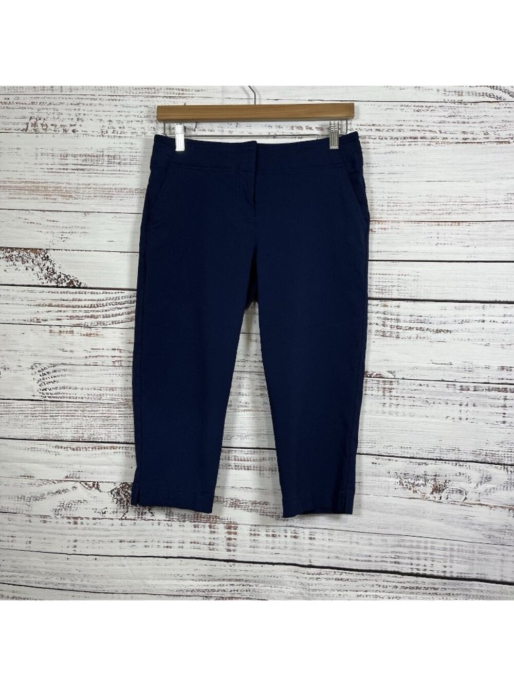Izod Blue UPF 15 Golf Wicking Stretch Pedal Pusher Capri Pants